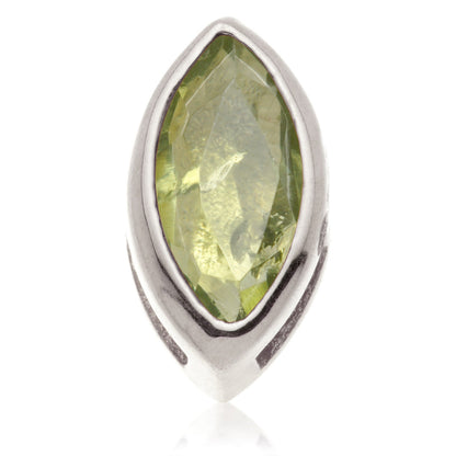 TL - 14ct Gold Internal Multi Tourmaline Marquise Attachment