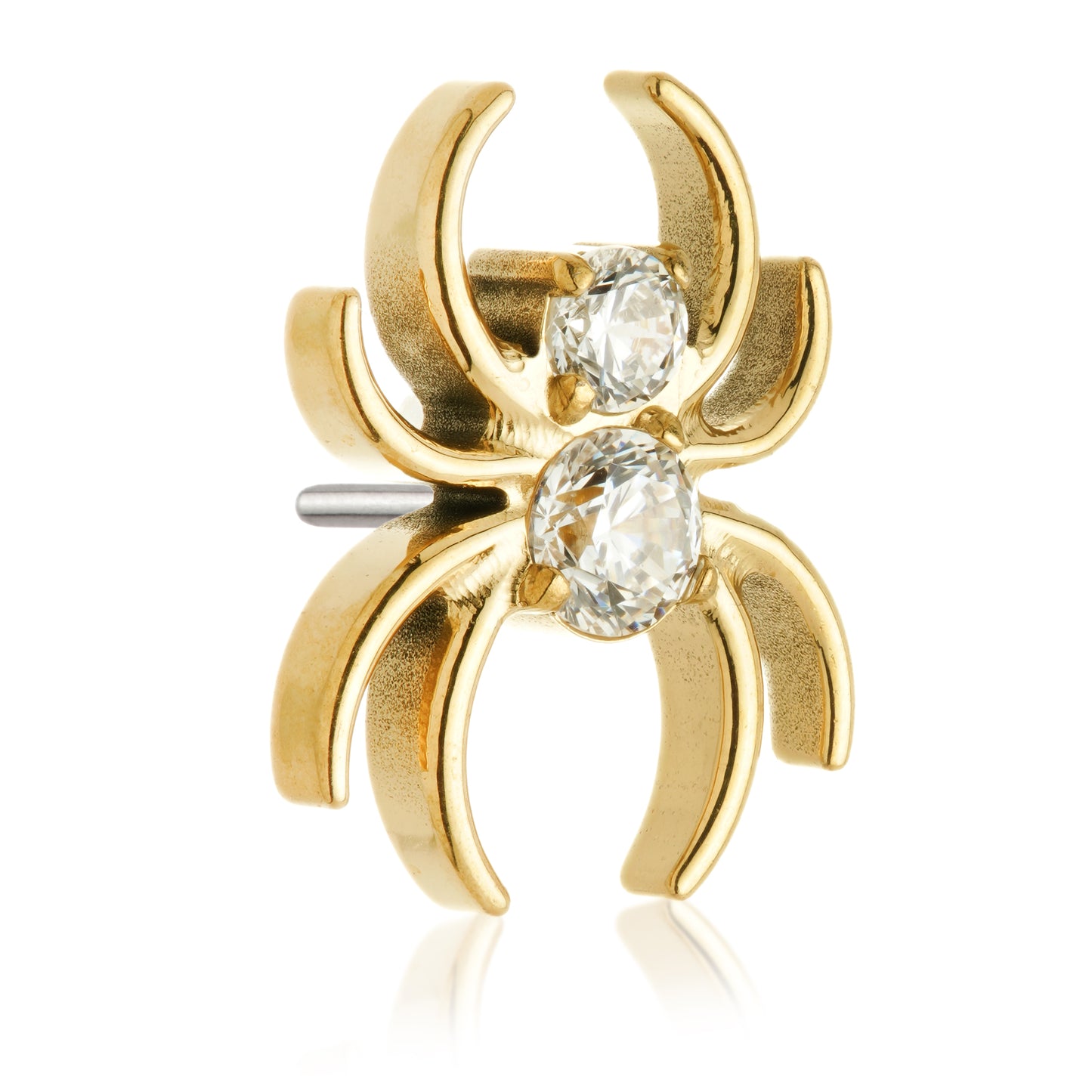 Zircon Gold Ti Threadless Spider Attachment