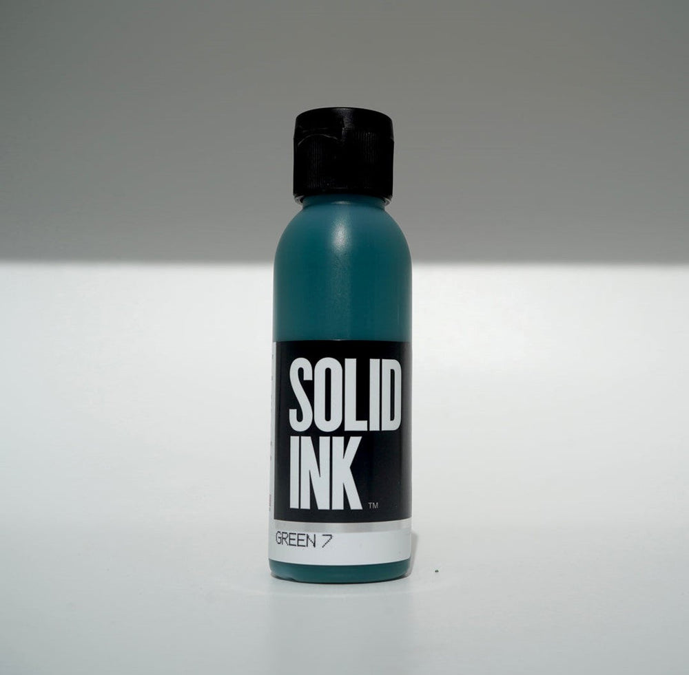 Solid Ink Green 7 - 2oz