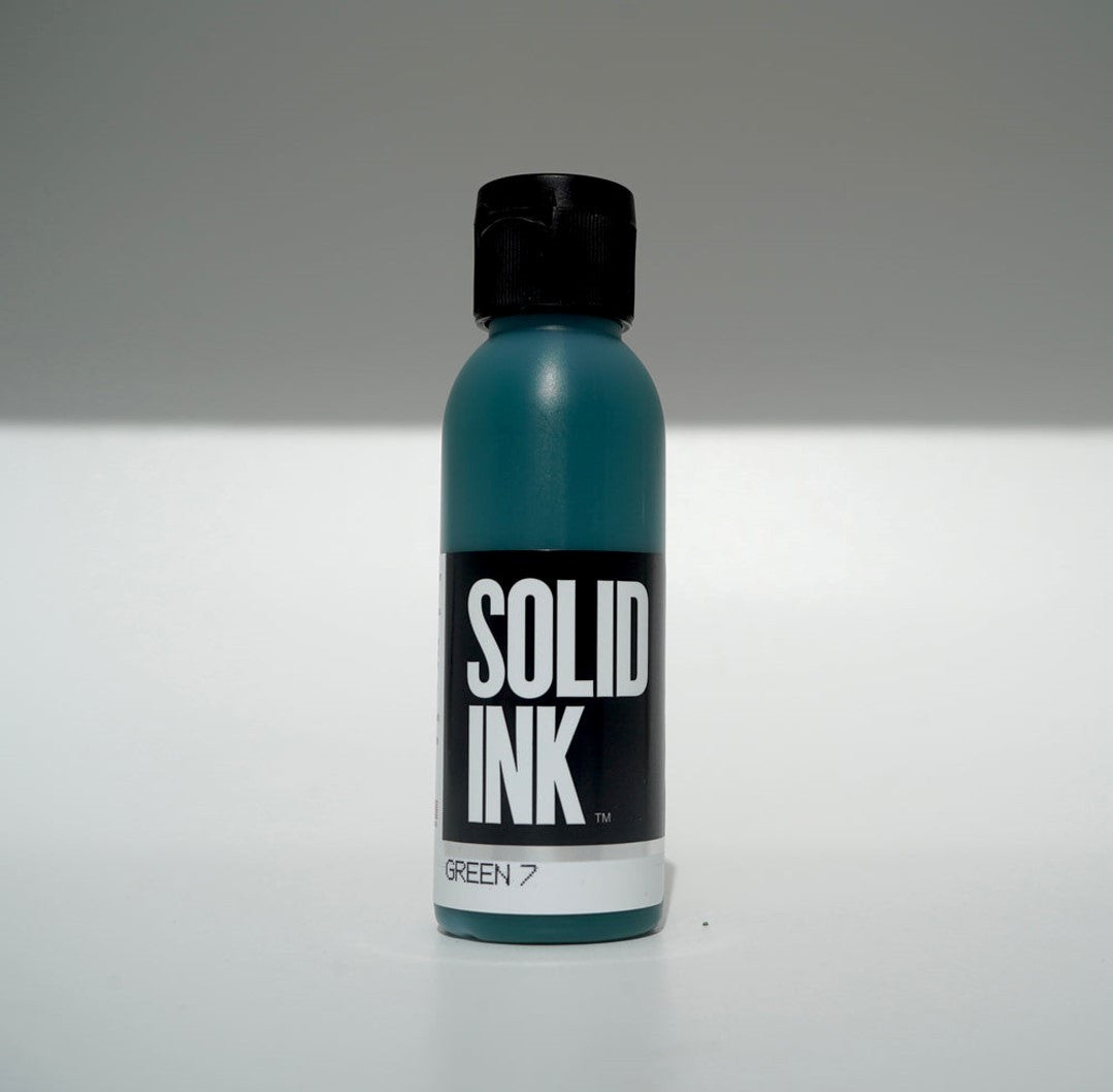 Solid Ink Green 7 - 2oz