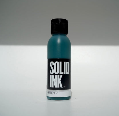 Solid Ink Green 7 - 2oz