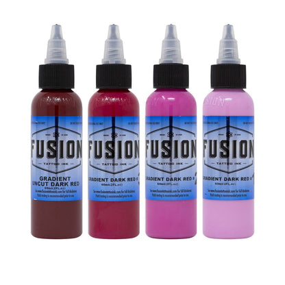 Fusion Ink Gradient Dark Red (4 Pack) - 1oz