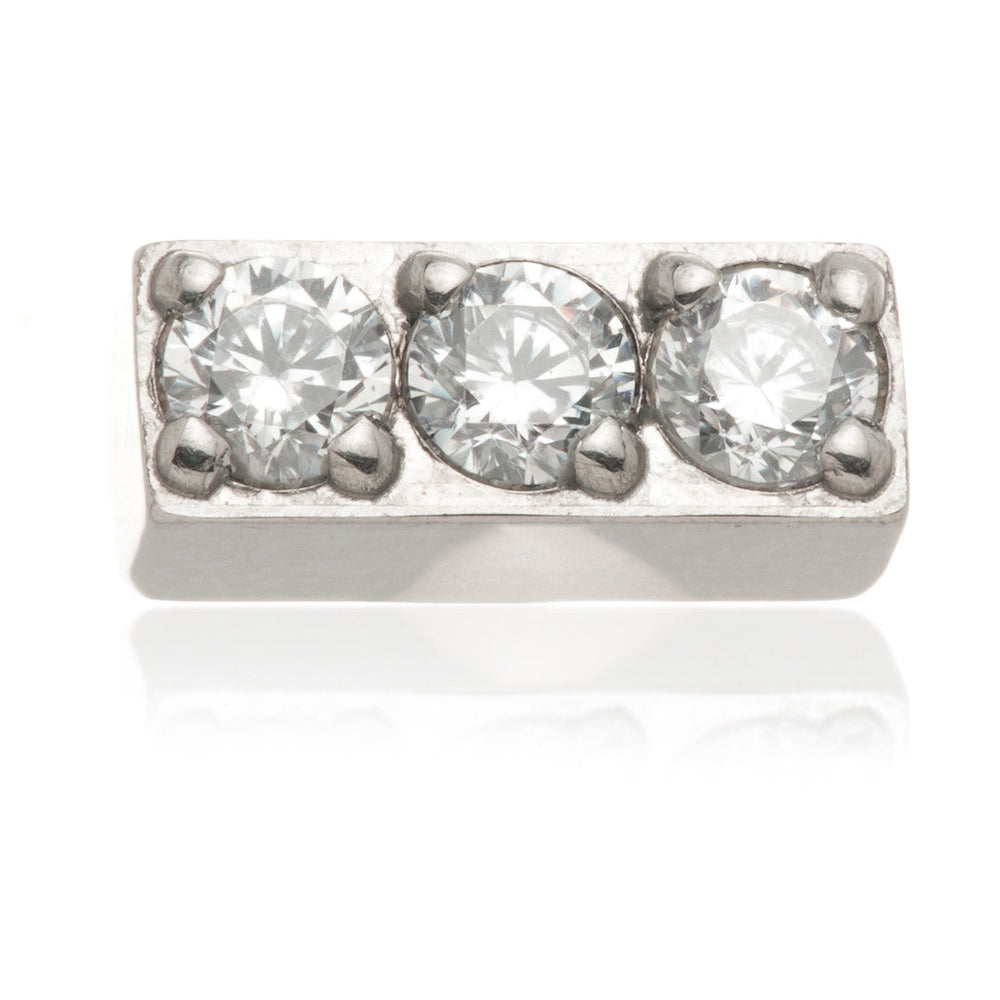 Ti Internal Multi 3 Gem Attachment - 1.6mm