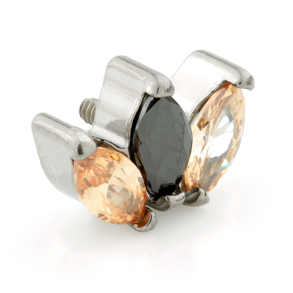 Ti Internal Triple Marquise Gem Attachment-1.2-CH-JT