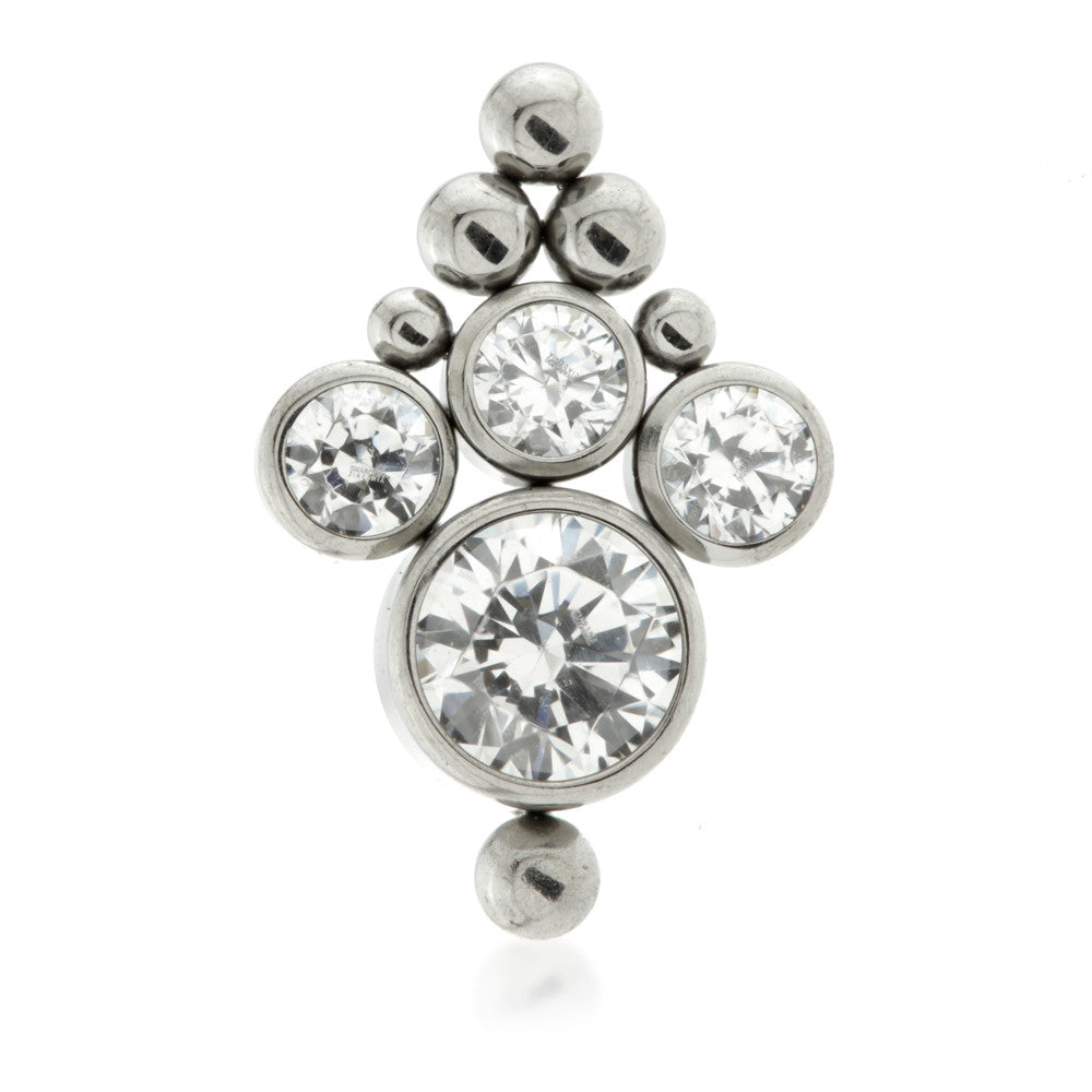 Ti Couture Threadless Caeli Gem Cluster Attachment
