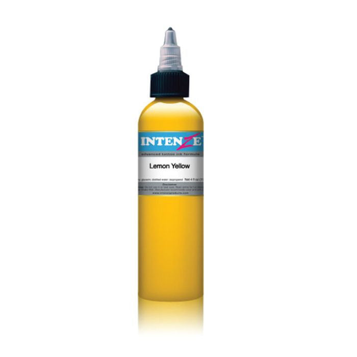 SHORT DATE - DISCOUNTED - Intenze Ink Lemon Yellow - 1oz