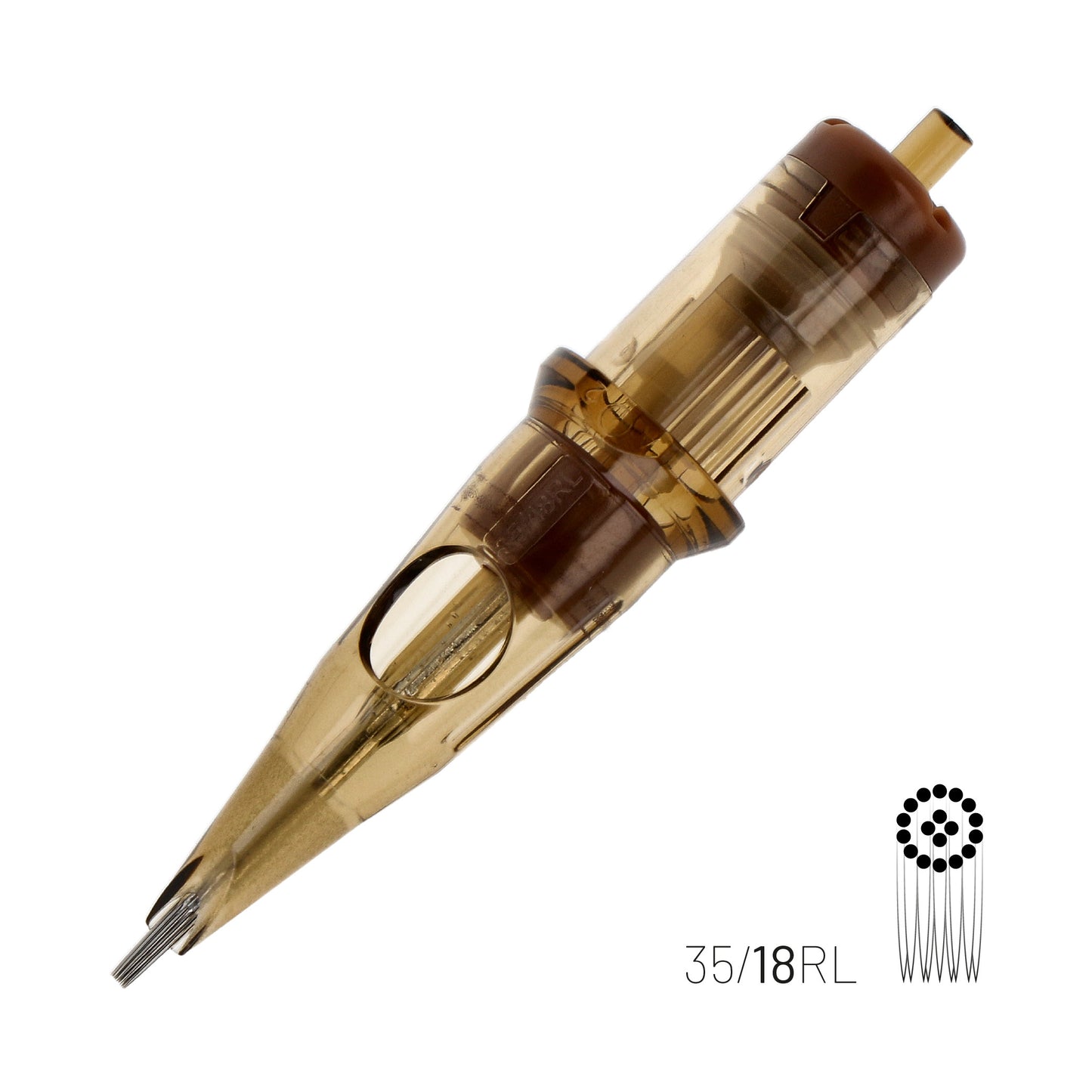 Kwadron Cartridges - Round Liner 0.35mm Long Taper