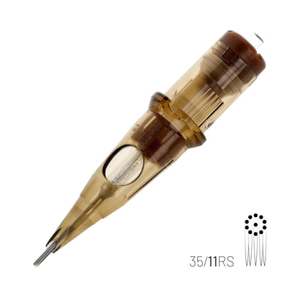 Kwadron Cartridges - Round Shader 0.35mm Long Taper