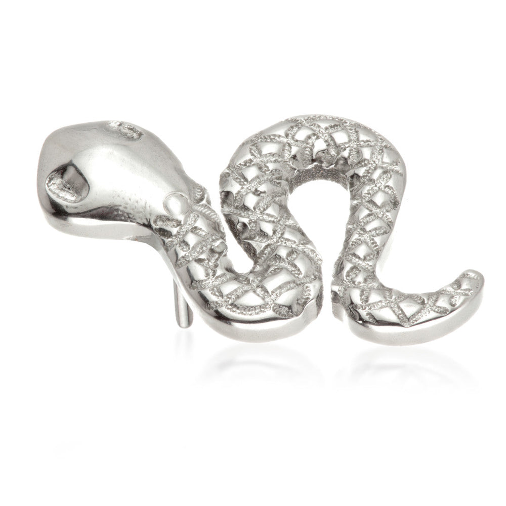 Ti Threadless Embossed Snake Shaped Attachment