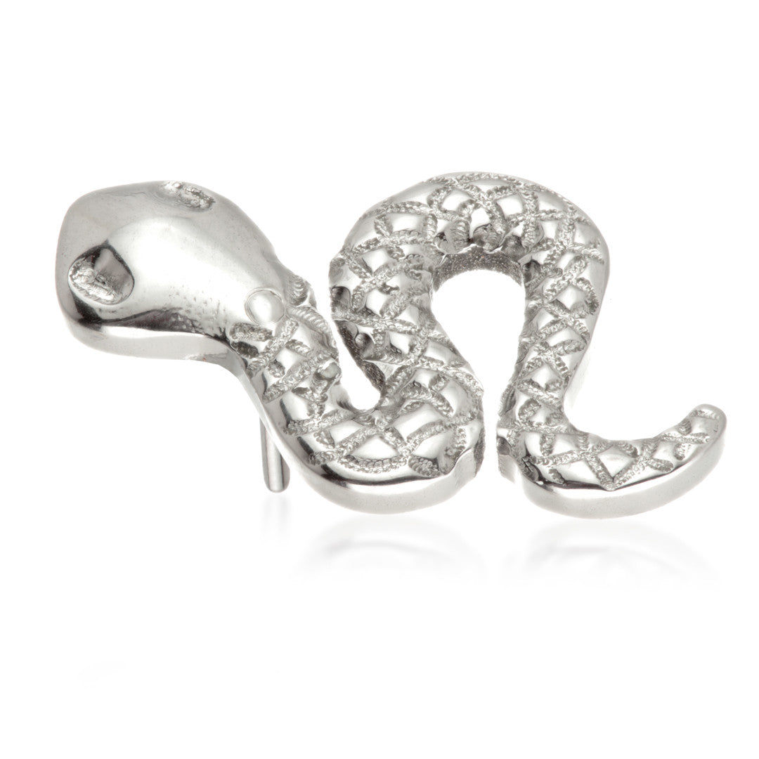 Ti Threadless Embossed Snake Shaped Attachment