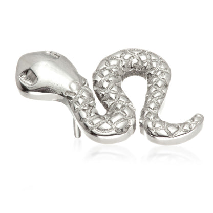 Ti Threadless Embossed Snake Shaped Attachment