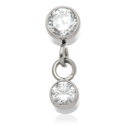 Ti Internal Double Round Gem Attachment