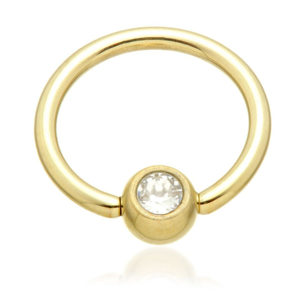Zircon Gold Steel Gem Micro BCR
