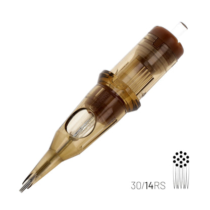 Kwadron Cartridges - Round Shader 0.3mm Long Taper