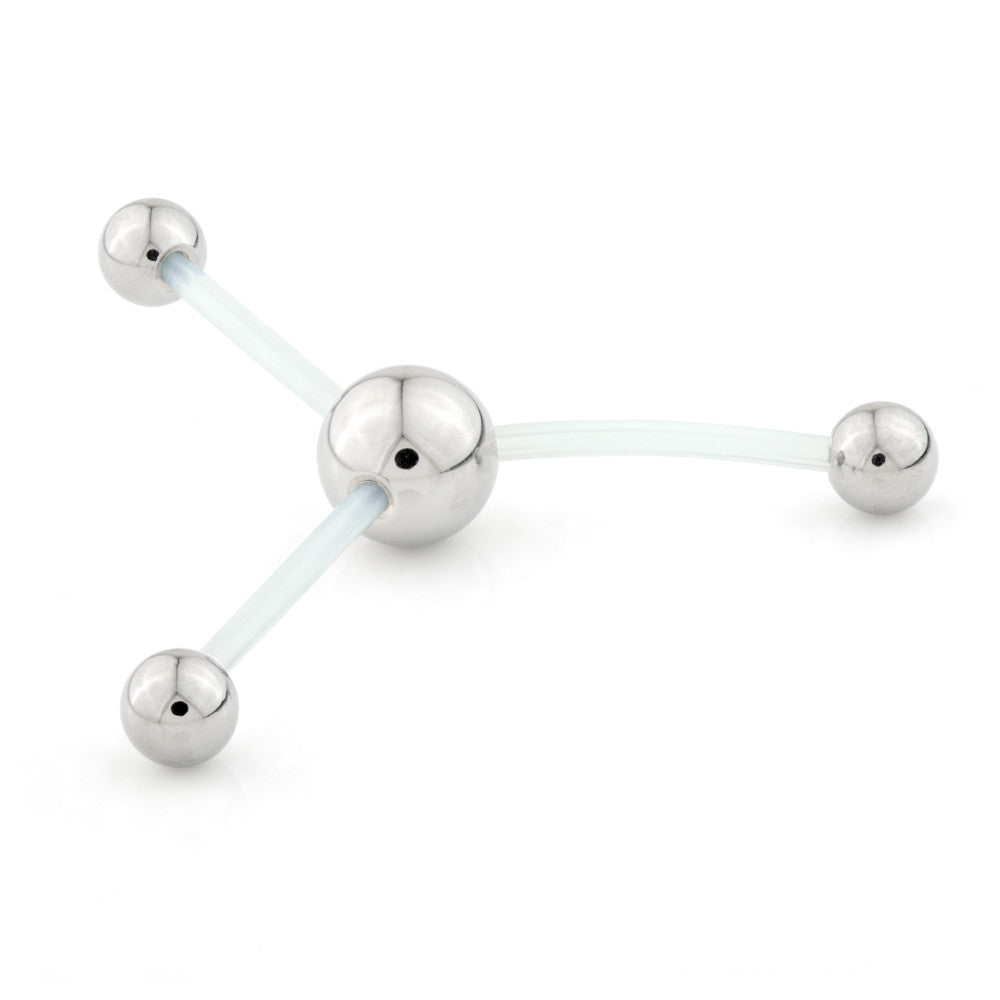 Steel Ball PTFE for Triple Piercing