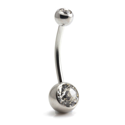 Titanium Internal Double Jewelled Banana
