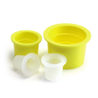 12mm Clear Ink Caps - Bag of 1000