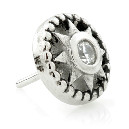 Cobalt Chrome Threadless Star Circle Attachment
