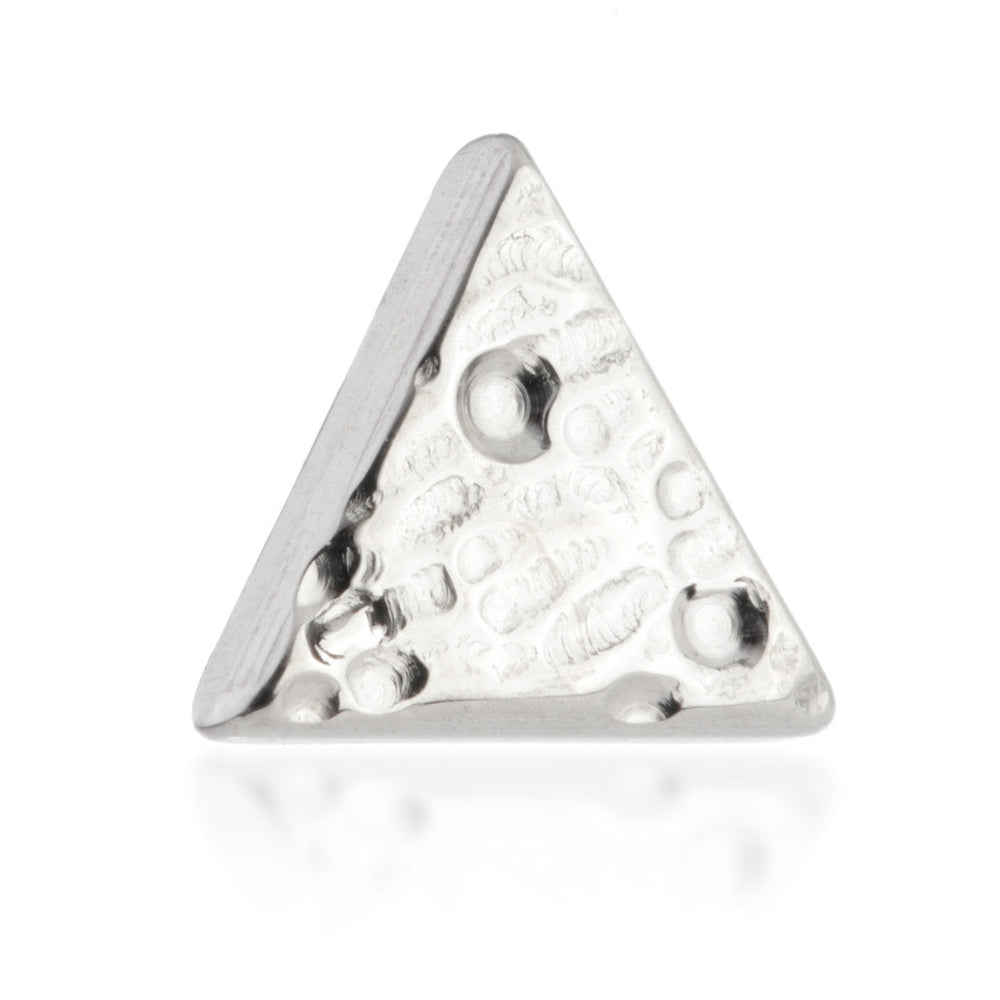Ti Internal Thread Rippled Triangle Attachment