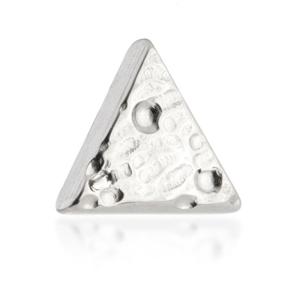 Ti Internal Thread Rippled Triangle Attachment