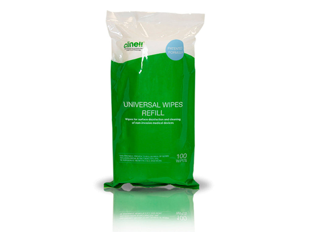 Clinell Universal Wipes Tub 100 Refill