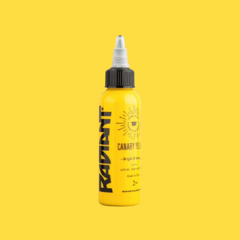 SHORT DATE - DISCOUNTED - Radiant Ink Canary Yellow - 1oz