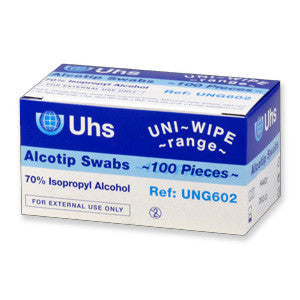 Alcotips Disinfectant Swabs