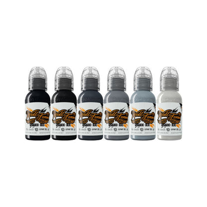 World Famous Ink Thomas Carli Jarlier Noire Set - 6 x 1oz