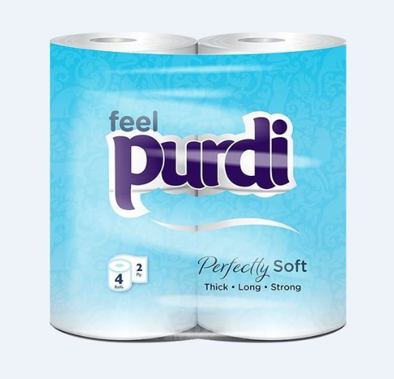 Purdi Toilet Rolls - Case of 40
