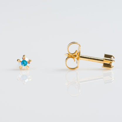 Studex Regular Gold Plated Tiffany Studs - Pack of 12