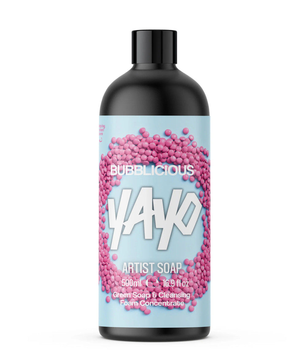 Yayo Bubblicious Green Soap and Cleansing Foam Concentrate 500ml