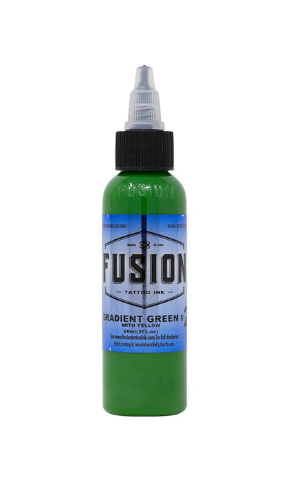 Fusion Ink Gradient Green With Yellow #2 - 1oz