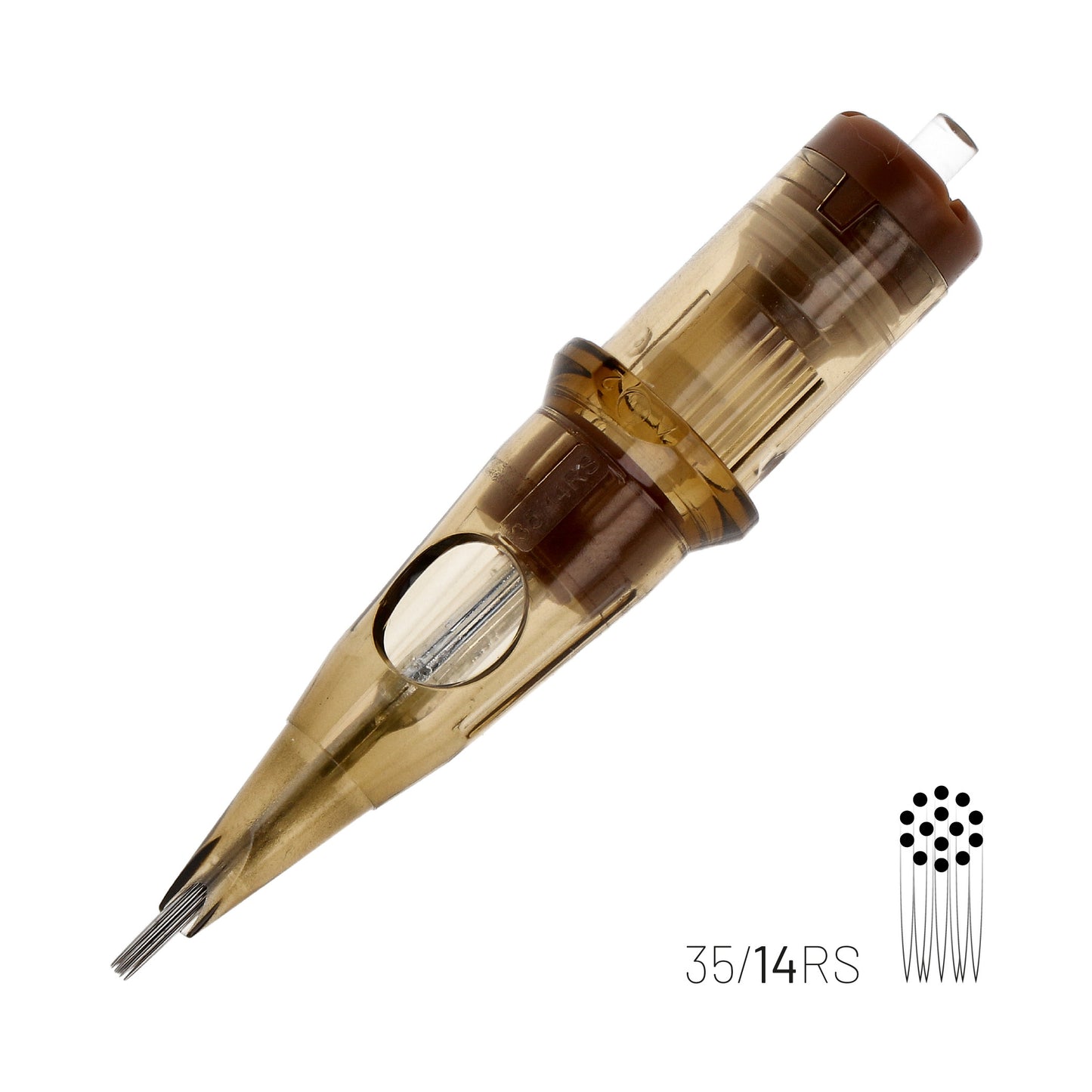 Kwadron Cartridges - Round Shader 0.35mm Long Taper