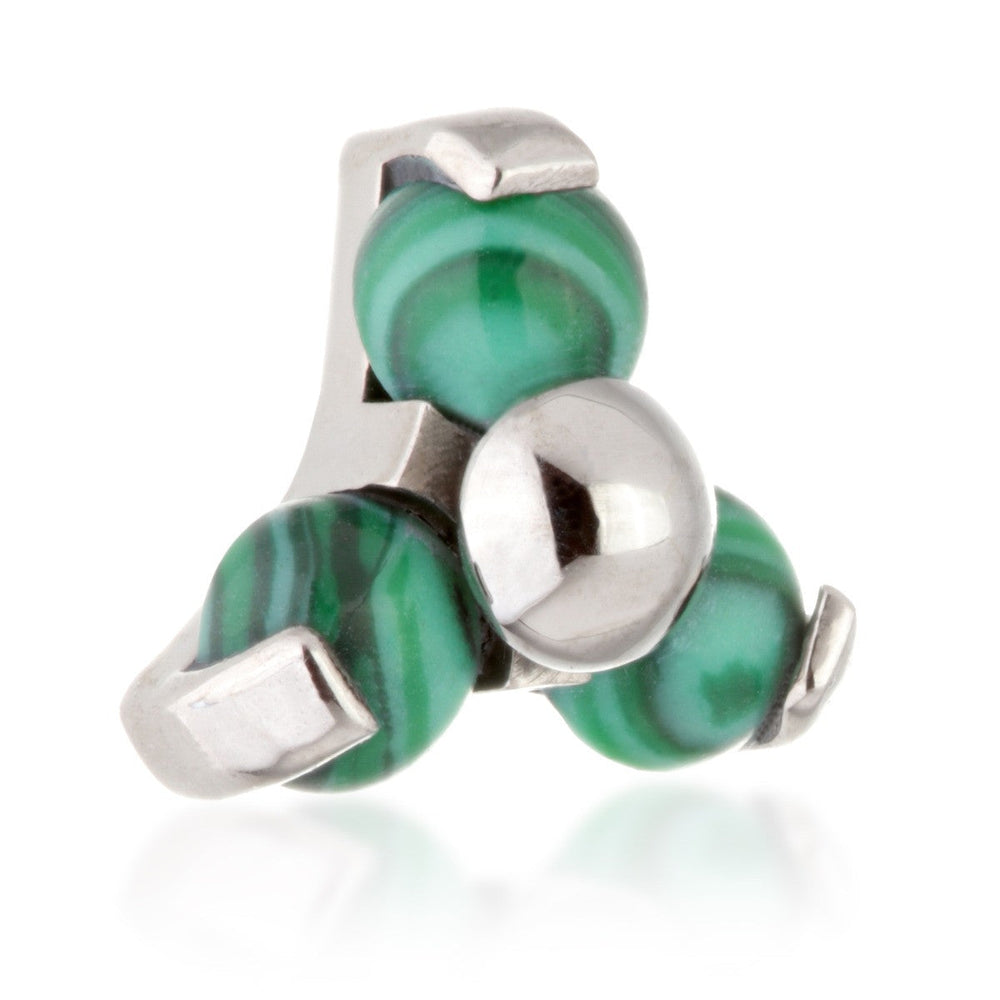 Ti Internal Malachite Trinity Attachment