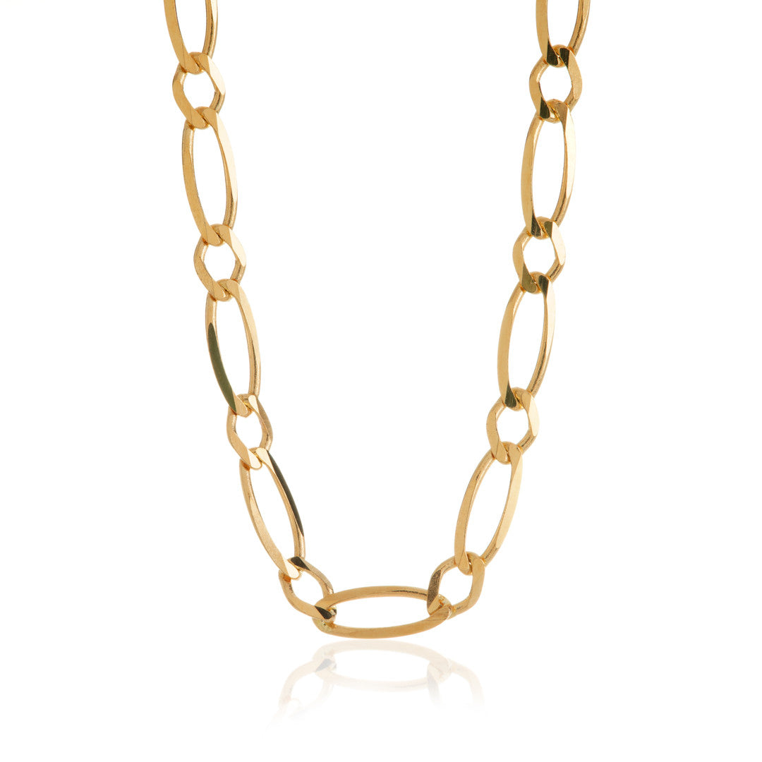 Tish Lyon Figaro Open Chain 9ct Yellow Gold