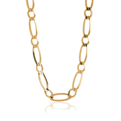 Tish Lyon Figaro Open Chain 9ct Yellow Gold