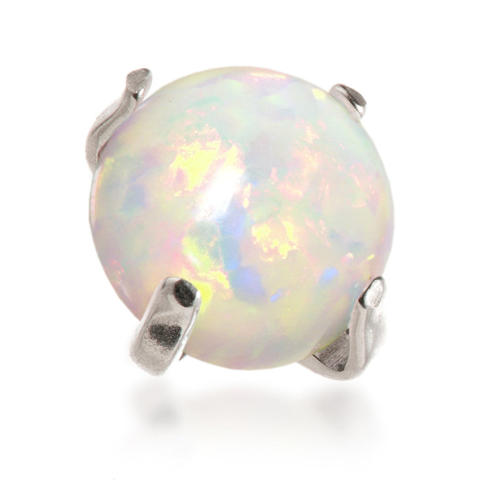 Ti Threadless Prong Set Threadless Opal Attachment