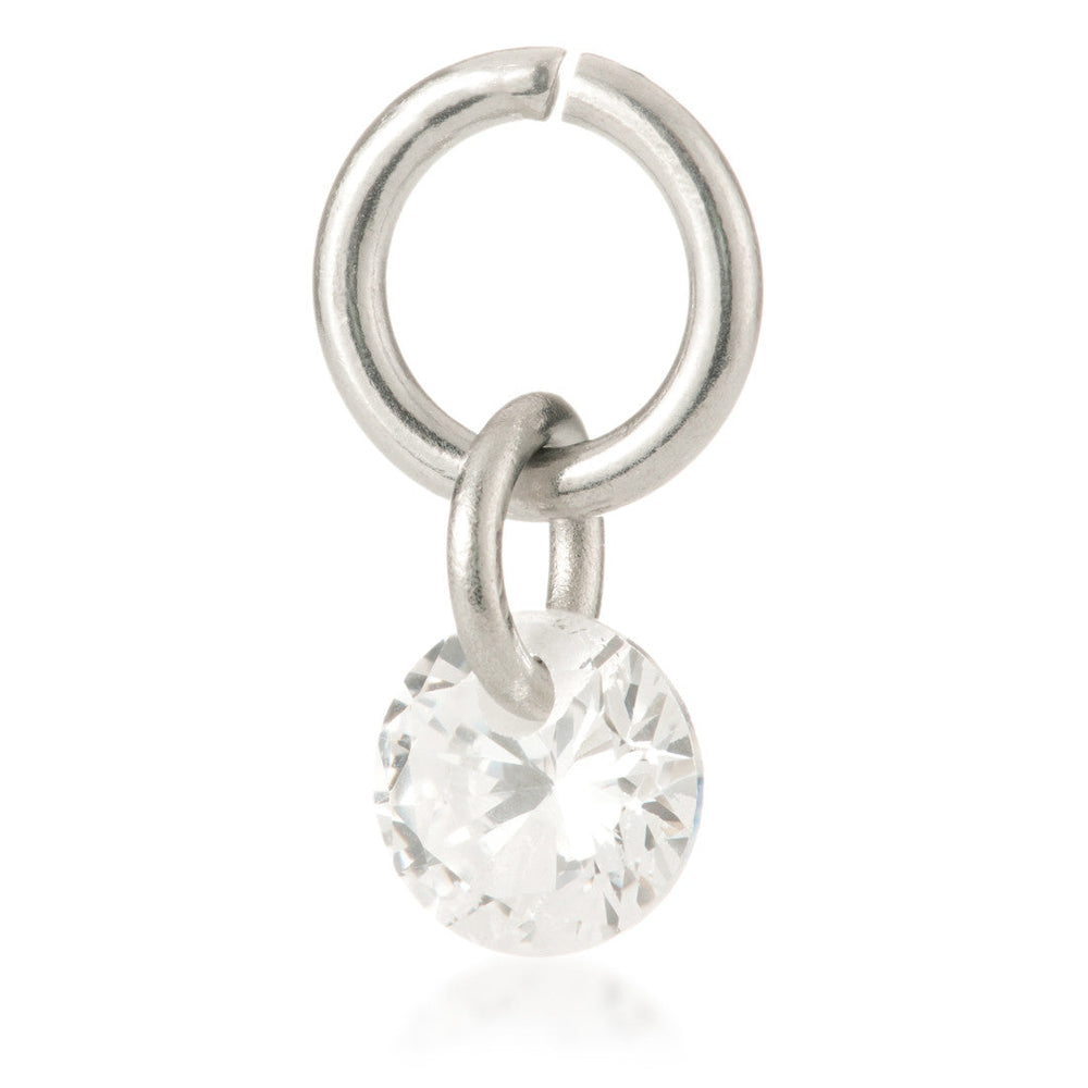 Round Gem Charm Attachment