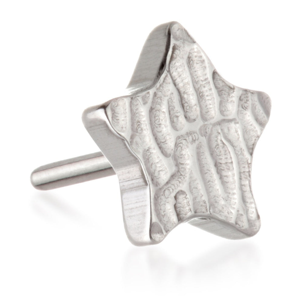 Ti Threadless Rippled Star Attachment