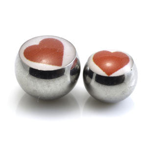 Steel Logo Ball -19Dimp-6mm