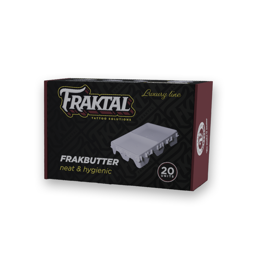 FRAKBUTTER Fraktal Modular Workspace Organiser - Two Cavity Butter/Cream Tray x 20