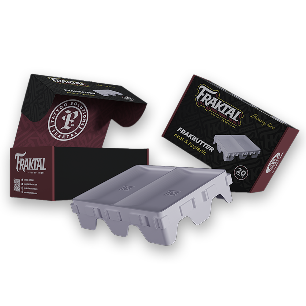 FRAKBUTTER Fraktal Modular Workspace Organiser - Two Cavity Butter/Cream Tray x 20