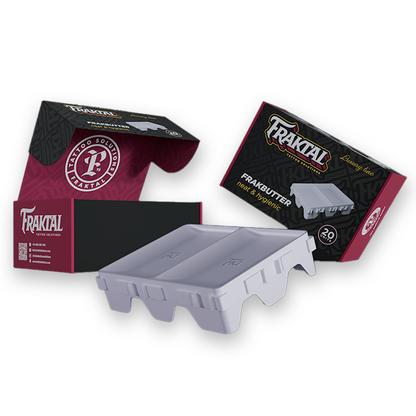 FRAKBUTTER Fraktal Modular Workspace Organiser - Two Cavity Butter/Cream Tray x 20