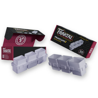 FRAKCAPS3 Fraktal Modular Workspace Organiser - Three Cavity Ink Caps x 30