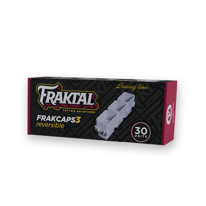 FRAKCAPS3 Fraktal Modular Workspace Organiser - Three Cavity Ink Caps x 30