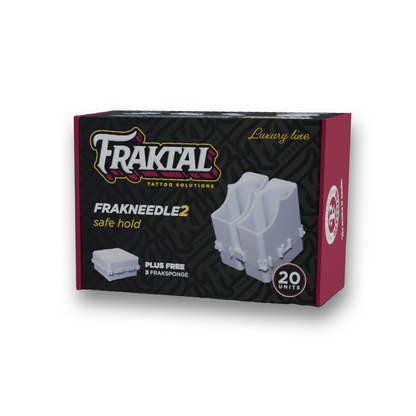 FRAKNEEDLE2 Fraktal Modular Workspace Organiser - Two Cavity Cartridge Holder x 20