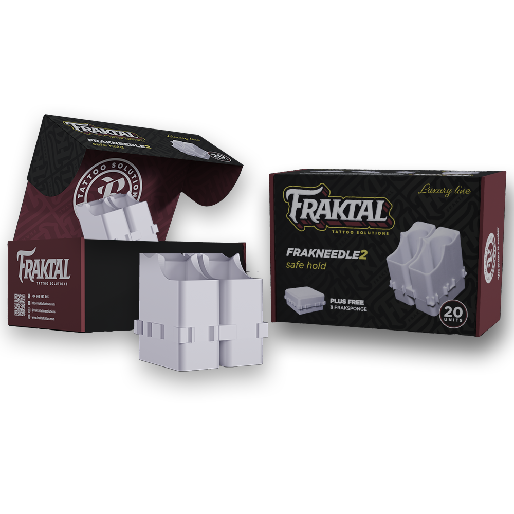 FRAKNEEDLE2 Fraktal Modular Workspace Organiser - Two Cavity Cartridge Holder x 20