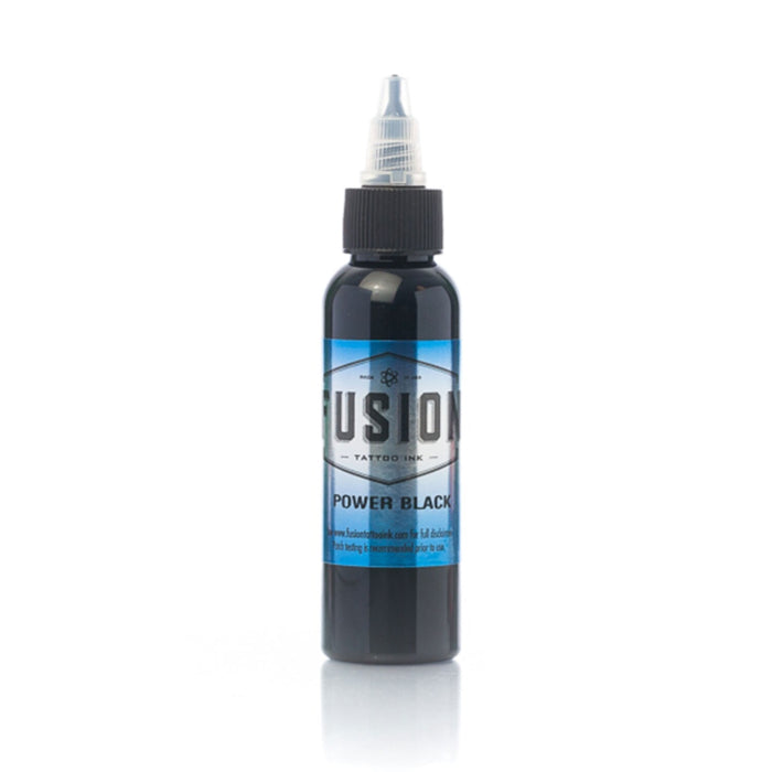 SHORT DATE - DISCOUNTED - Fusion Ink Power Black - 2oz