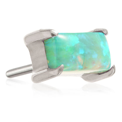 Ti Threadless Mini Baguette Opal Attachment