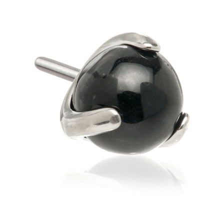 Titanium Threadless Semi Precious Stone Attachment